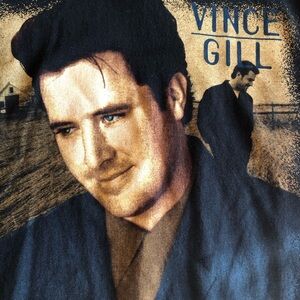Vintage  single stitch Vince Gill